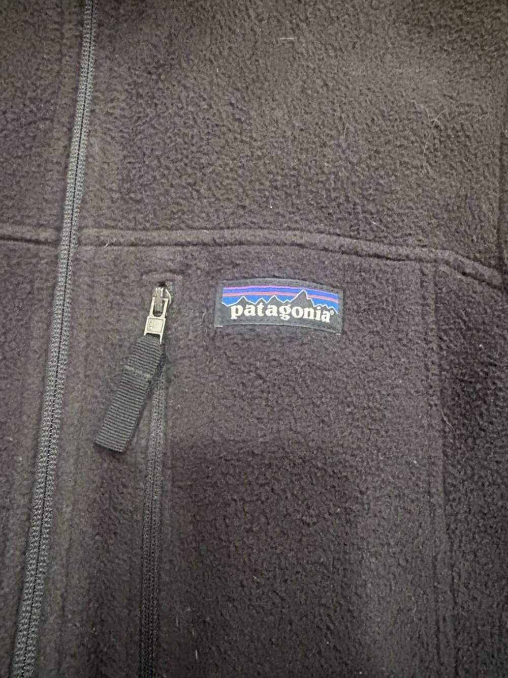 Patagonia Size Medium (M) Patagonia Women's Gray Fleece Full Zip Vest with Hub L - Picture 2 of 6